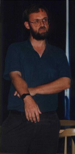 A perplexed Larry Forbes. 12th February 1999.