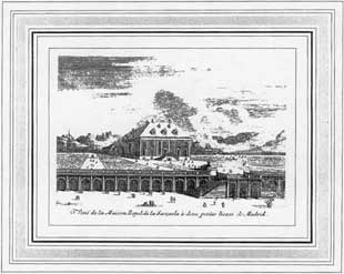 The original Palacete de la Zarzuela in Madrid